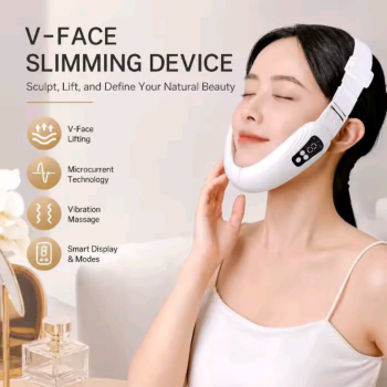 V-Face Electric V-Line Up Lift Belt with LED Facial Massage & Skin Firming Device