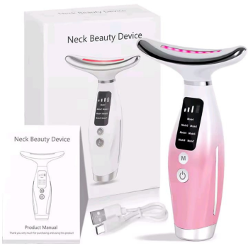 7 Colours LED Neck And Face -- Skin Tightening Anti - Aging Device